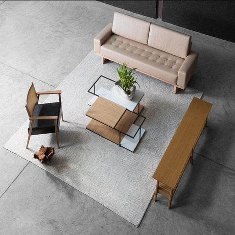 PETRA SQUARE COFFEE TABLE - The Linen House