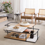 PETRA SQUARE COFFEE TABLE - The Linen House