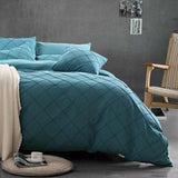 Pinch Pleat Duvet Set - The Linen House
