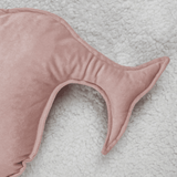 Pink Whale Baby Cushion - The Linen House
