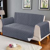 Pinsonic Sofa Cover ( Grey ) - The Linen House