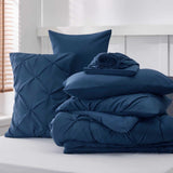 Pintuck Duvet Set - The Linen House