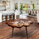Placid Oval Table (Shisham) - The Linen House