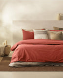 Plain Dyed Duvet Set - The Linen House