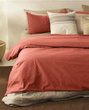 Plain Dyed Duvet Set - The Linen House