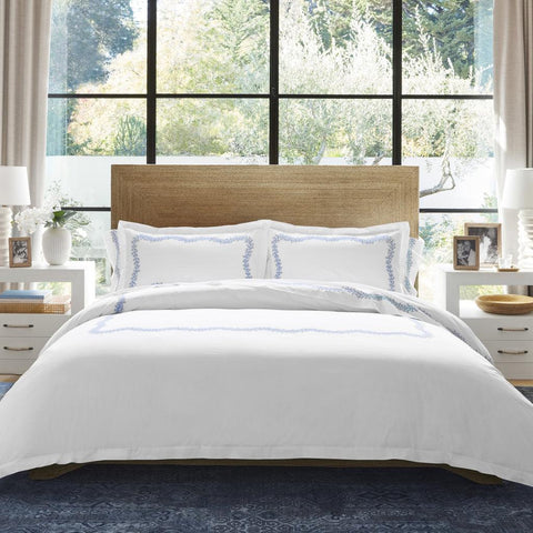 Marbella Embroidery Duvet Set - The Linen House