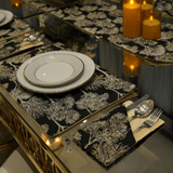 Premium Botanical Pattern Table Linen Set - The Linen House