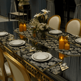 Premium Botanical Pattern Table Linen Set - The Linen House