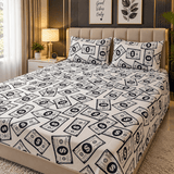 Premium Dollar Note Graphic Printed Bed Sheet - The Linen House