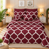 Premium Home Style Printed Bedspread – 7 Pcs - The Linen House