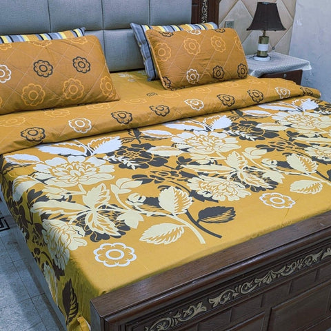 Premium Mustard Yellow 7Pc Bedspread Set - The Linen House