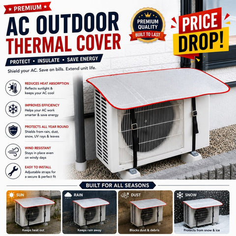 Premium Outdoor AC Thermal Cover - The Linen House