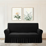 Premium Sofa Cover with Elegant Skirt Design - The Linen House