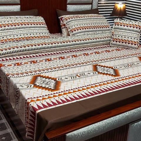 Premium Tribal Patternt 7Pc Bedspread Set - The Linen House