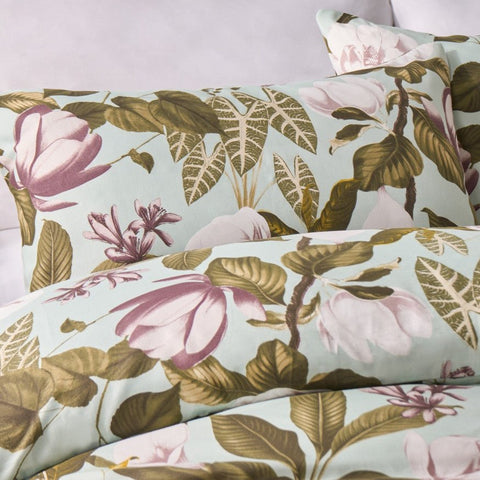 Print Bedsheet Floral Botanic – King Size - The Linen House