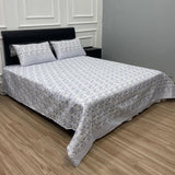Printed Bedspread ( 3 pcs) - The Linen House