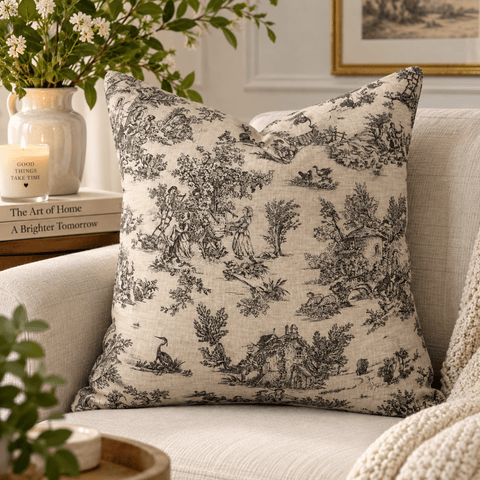 Printed Cushion Covers ( Dior ) - The Linen House