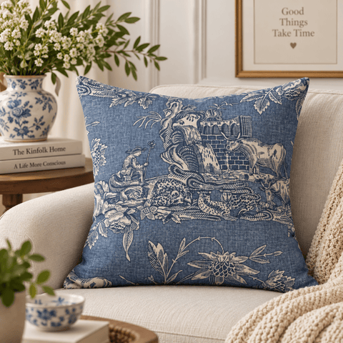 Printed Cushion Covers ( Dior ) - The Linen House
