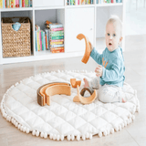 Quilted Baby Play Mat Baby Rug - The Linen House