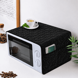 Quilted Microwave Cover with Storage Pocket - The Linen House