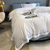 Embroidered Multi Line Baratta Duvet Set