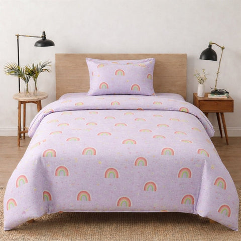 Rainbow Dreams Kids Bedsheet - The Linen House