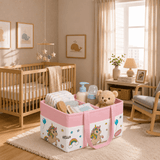 Rainbow Unicorn Diaper Caddy Bag - The Linen House
