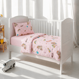 Rainbow Unicorn Dreams Baby Cot Set - The Linen House