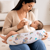 Rainbow Unicorn Nursing Pillow - The Linen House