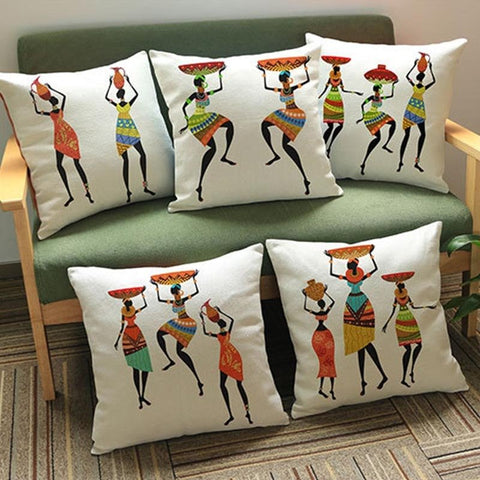 Rhythms of Tradition Cushion Covers (Pack of 5) - The Linen House