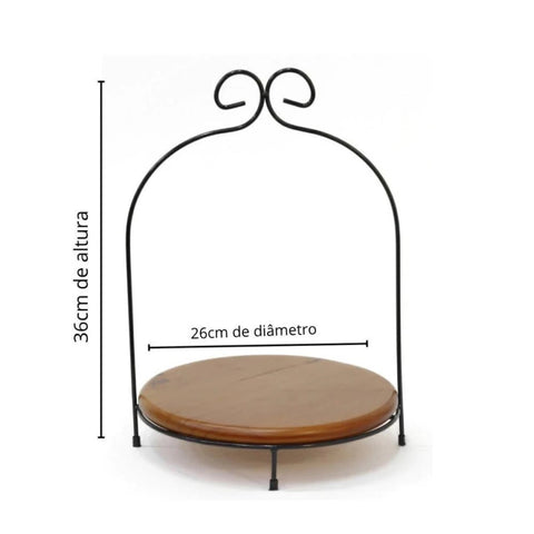 Ribbon Basket Holder, 1 Tier - The Linen House