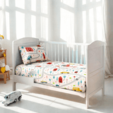 Road Trip Baby Crib Sheet & Pillow - The Linen House