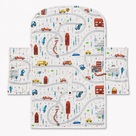 Road Trip Diaper Changing Sheet - The Linen House