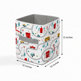 Road Trip Toy Basket - The Linen House