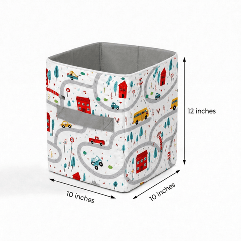 Road Trip Toy Basket - The Linen House