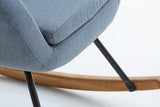 Rocking chair light blue - The Linen House