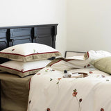 Rose Flower Digital Print Duvet Set– Luxury Bedding - The Linen House
