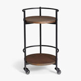 Round Bar Cart - The Linen House