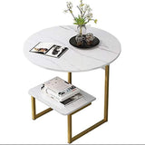 Round Coffee Side Table - The Linen House
