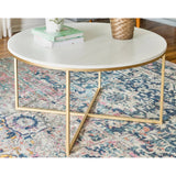 Round Coffee Table - The Linen House