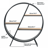 Round Shelf Unit - The Linen House