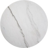 Round Table - Geometric Champagne Gold Frame - The Linen House