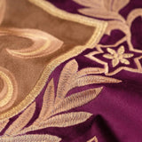 Royal Crest Embroidered Cushion Cover Style 1 - The Linen House