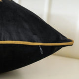 Royal Crest Embroidered Cushion Cover Style 1 - The Linen House