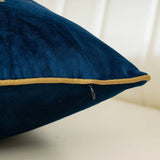 Royal Crest Embroidered Cushion Cover Style 2 - The Linen House