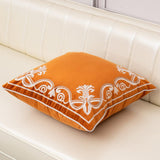Royal Crest Embroidered Cushion Cover Style 3 - The Linen House