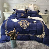 Royal Embroidery Duvet Set - The Linen House