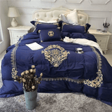 Royal Embroidery Duvet Set - The Linen House
