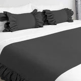 Ruffle Bed Runner - The Linen House