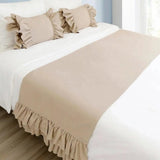 Ruffle Bed Runner - The Linen House
